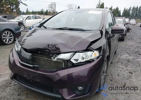 2015 Honda Fit Ex/Ex-L from USA, damaged, VIN 3HGGK5H87FM735906